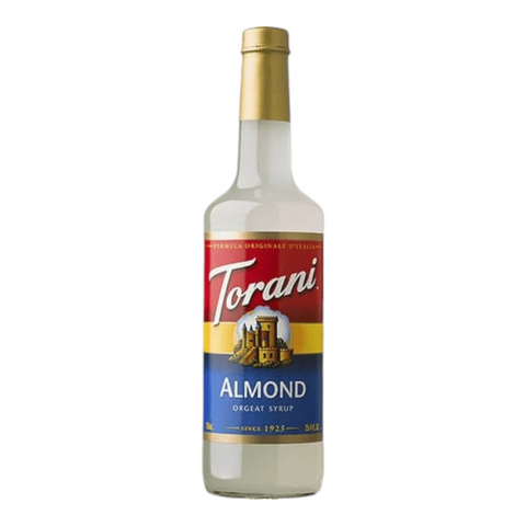 Torani Almond Syrup Orgeat, 750 ml