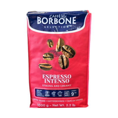 Caffè Borbone Espresso Intenso Whole Bean Coffee, 1kg.