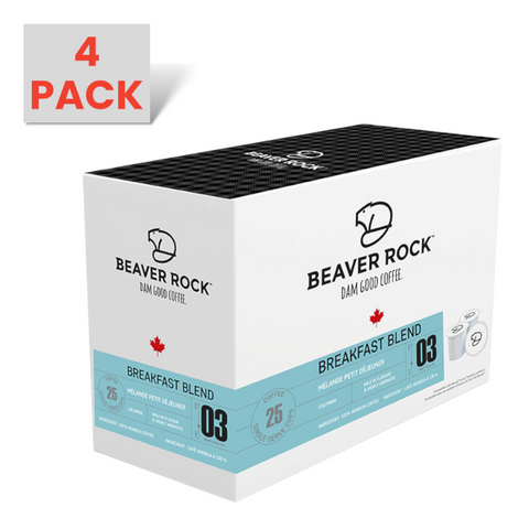 Beaver Rock Breakfast Blend Single Serve K-Cup® Coffee Pods