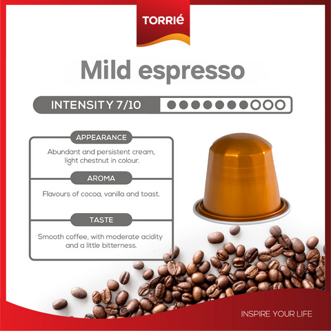 Torrié Expresso Suave Nespresso® Compatible Single Serve Coffee, 10 Capsules - Original Line