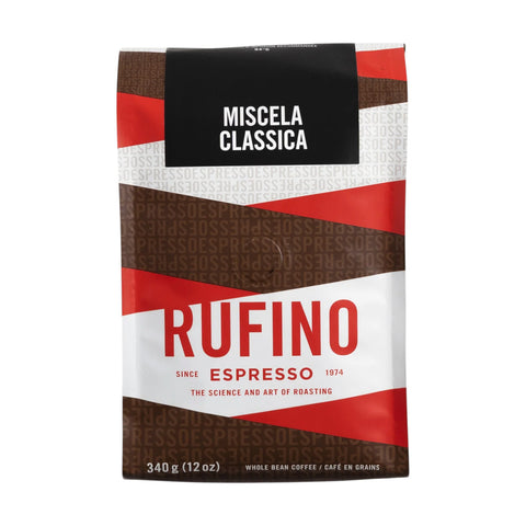 Rufino Miscela Classica Espresso Whole Beans Coffee, 340g.