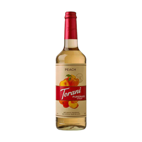 Torani Puremade Zero Sugar Peach Syrup 750 ml
