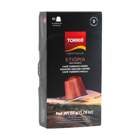 Torrié Ethiopia Nespresso® Compatible Single Serve Coffee, 10 Capsules - Original Line