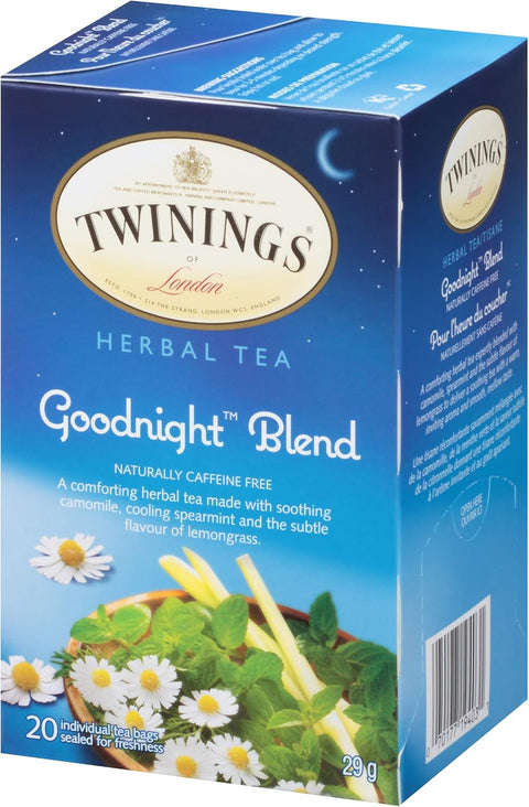 Twinings Goodnight Blend 20 bags Caffeine free