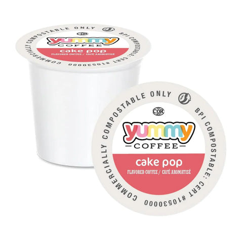 Yummy Coffee - Cake Pop Compostable 20 Single Serve