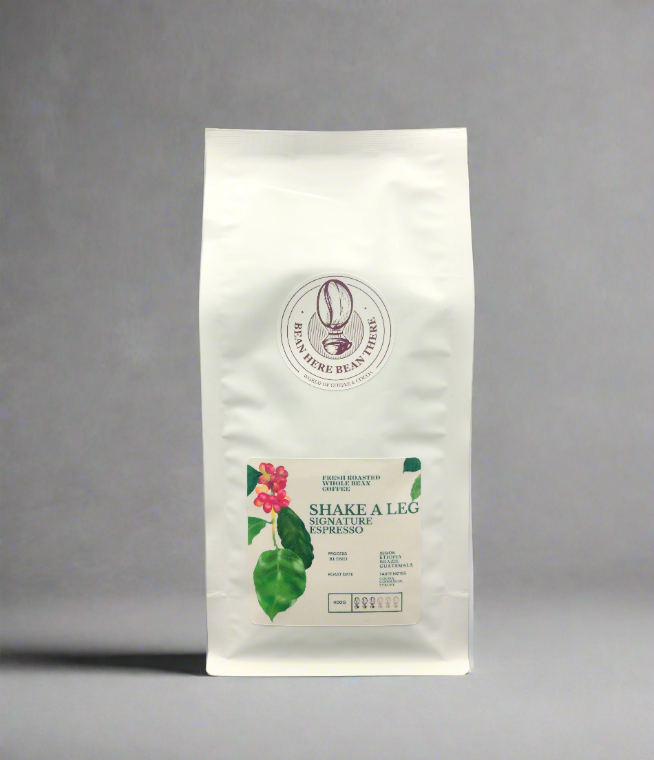 SHAKE A LEG, Bean Here Bean There Signature Roast Coffee Beans