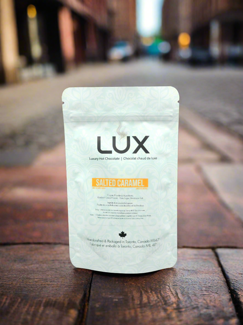 Lemon Lily Organic LUX Salted Caramel Hot Chocolate, 50g