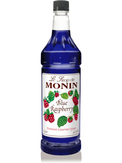 Monin Blue Raspberry Syrup 1l