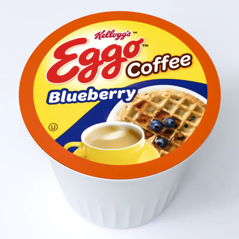 Eggo Coffee Blueberry Waffle 40 Single Serve