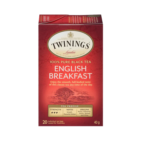 Twinings English Breakfast 20 tea bags