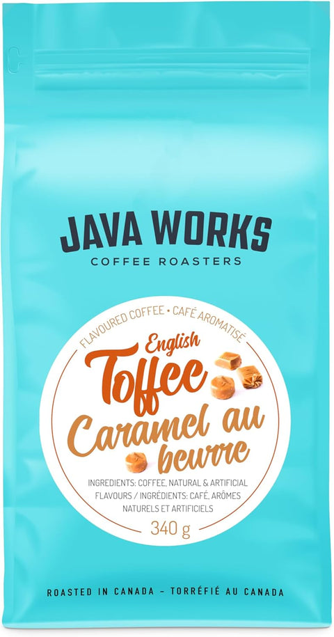 Java Works English Toffee Whole Beans 340 g