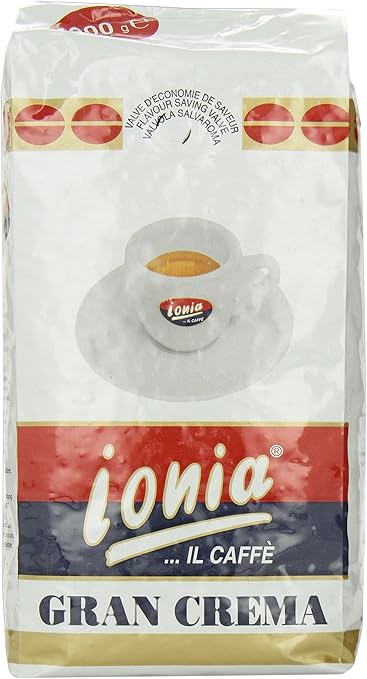 Ionia Gran Crema Bean Coffee, 1kg