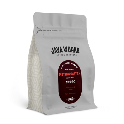 Java Works Metropolitan Blend 340g Whole Bean
