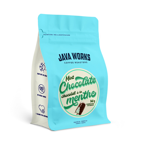 Java Works Mint Chocolate Chip (12oz )340 g