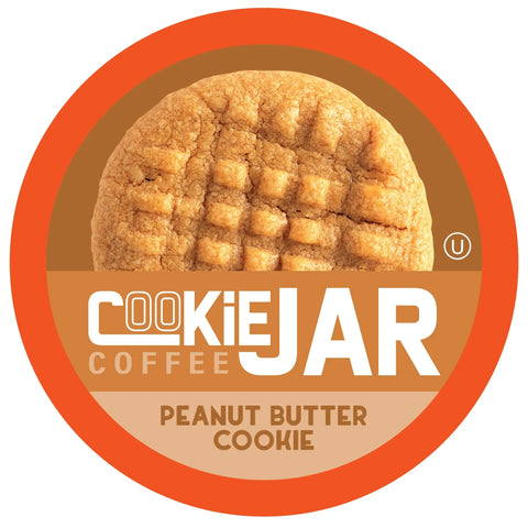 Cookie Jar Peanut Butter Cookie Coffee Pods Keurig Compatible 40 counts