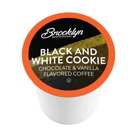 Brooklyn Bean Black & White Cookie Single Serve K-Cup® Coffee, Box of 40 Pods