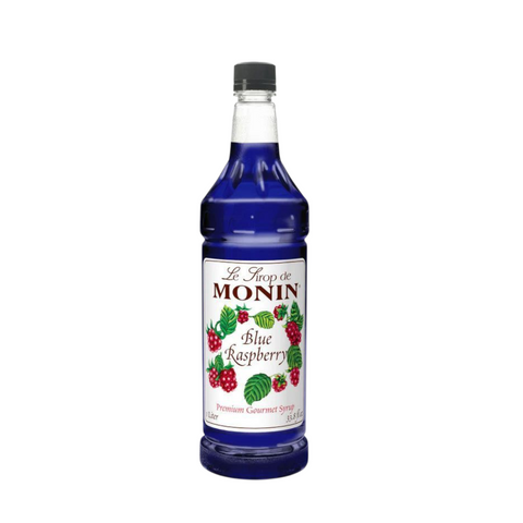 Monin Blue Raspberry Premium Syrup, 1L