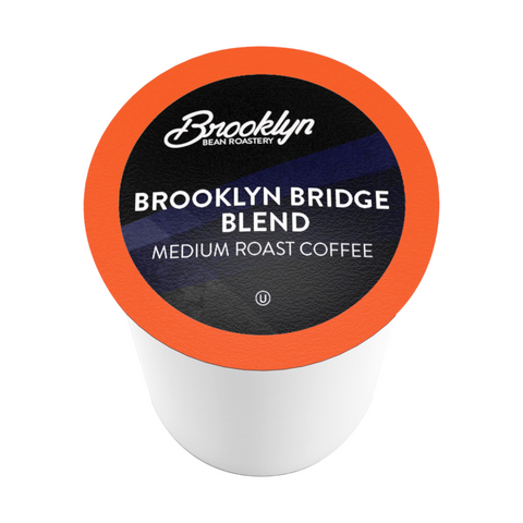 Brooklyn Bean Brooklyn Bridge Blend Single Serve K-Cup® Coffee, Box of 40 Pods
