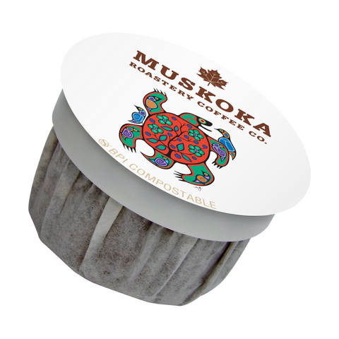 Muskoka Roastery Aki Organic Single Serve K-Cup ps, 20 pods