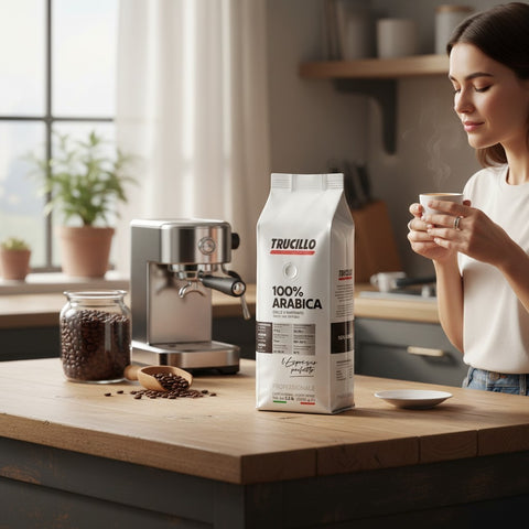 Trucillo 100% Arabica Espresso Beans, 1kg.