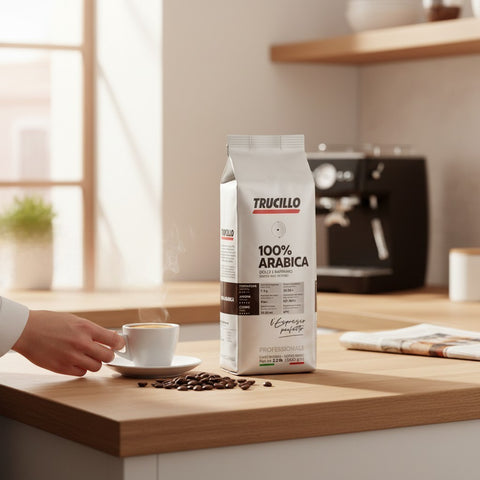 Trucillo 100% Arabica Espresso Beans, 1kg.