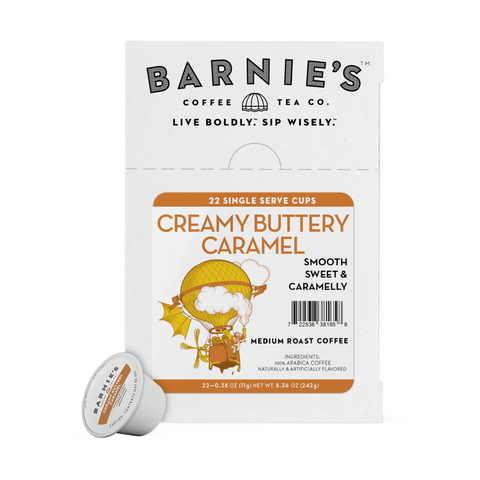 Barnie's Creamy Buttery Caramel Single Serve K-Cup® Coffee Pods, 24ct.