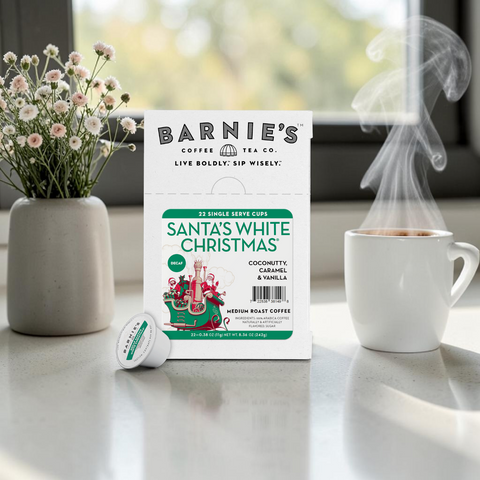 Barnie's Santas White Christmas DECAF Single Serve K-Cup® Coffee Pods, 24ct