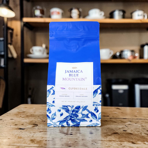 Jamaica Clydesdale Blue Mountain Coffee Beans, 454g.
