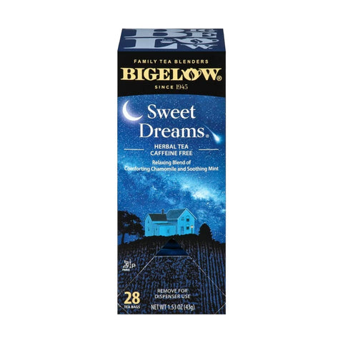 Bigelow Sweet Dreams Herbal Tea, Box of 28 Tea Bags