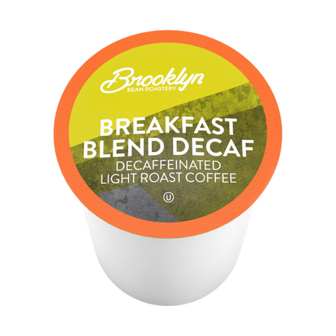 Brooklyn Bean Breakfast Blend Decaf Single Serve K-Cup® Coffee, Box of 40 Pods