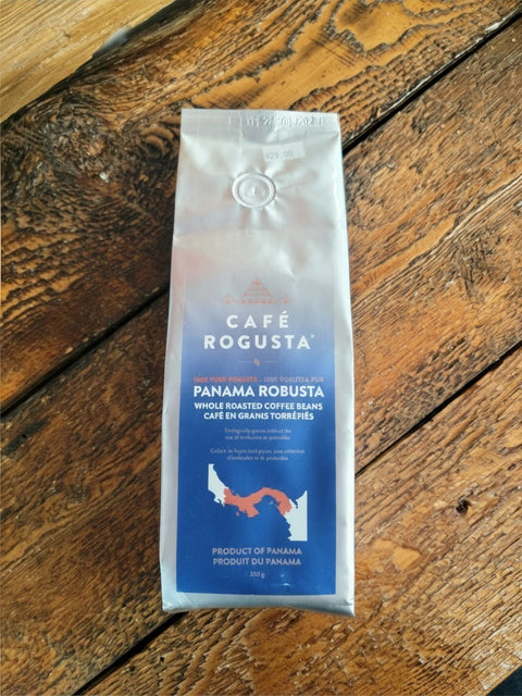 Rogusta Panama Whole Bean Coffee, 350g.
