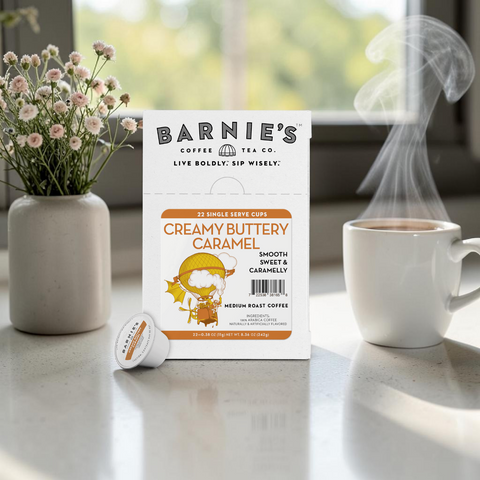 Barnie's Creamy Buttery Caramel Single Serve K-Cup® Coffee Pods, 24ct.