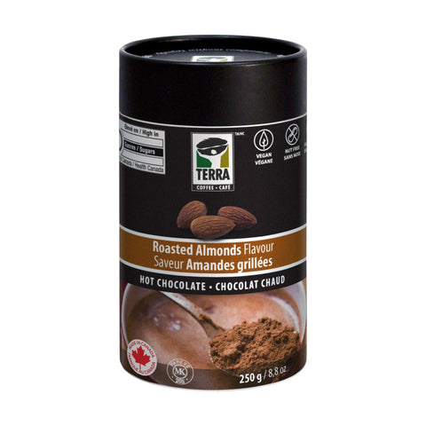 Terra Roasted Almonds Hot Chocolate, 250g.