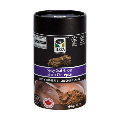 Terra Spicy Chai Hot Chocolate, 250g.