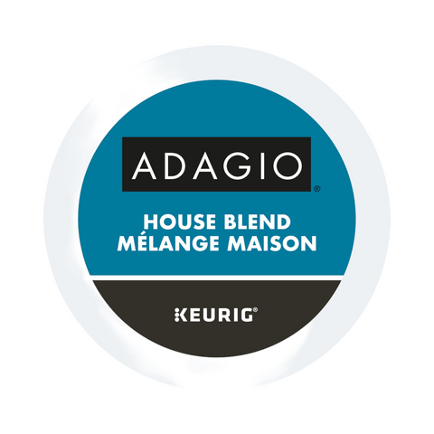 Adagio House Blend Single Serve K-Cup® Coffee Pods