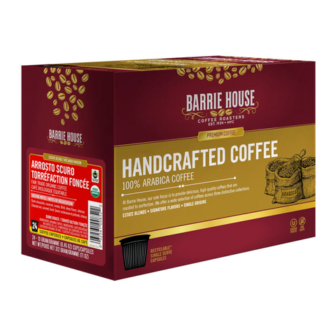 Barrie House Arrosto Scuro Fair Trade Organic Single Serve K-Cup® Coffee Pods