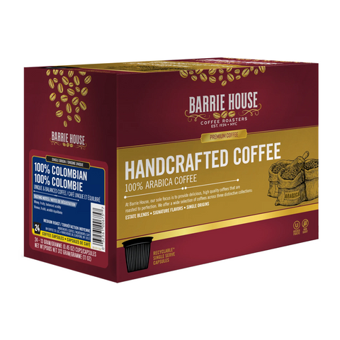 Barrie House 100% Colombia Reserve Single Serve K-Cup® Coffee Pods