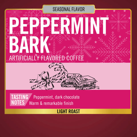 Barrie House Peppermint Bark Flavored Coffee 24 ct