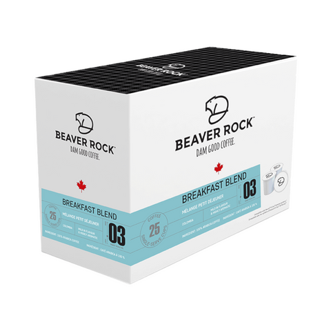 Beaver Rock Breakfast Blend Single Serve K-Cup® Coffee Pods