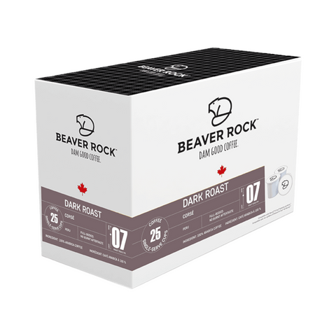 Beaver Rock Dark Roast Single Serve K-Cup® Coffee Pods