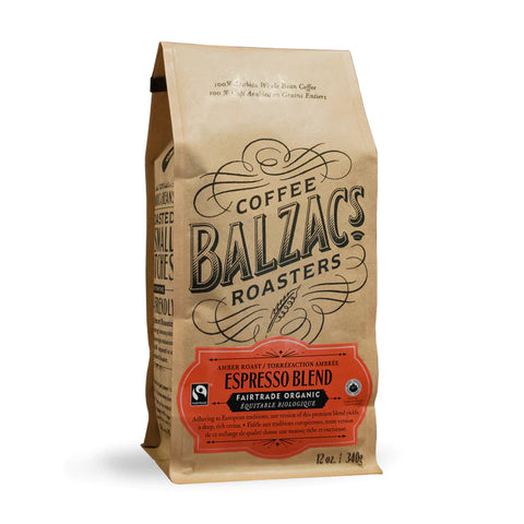 Balzac's Coffee Roasters Espresso Blend Whole Bean Coffee 12oz