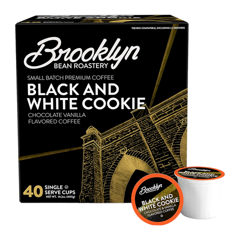 Brooklyn Bean Black & White Cookie Single Serve K-Cup® Coffee Pods