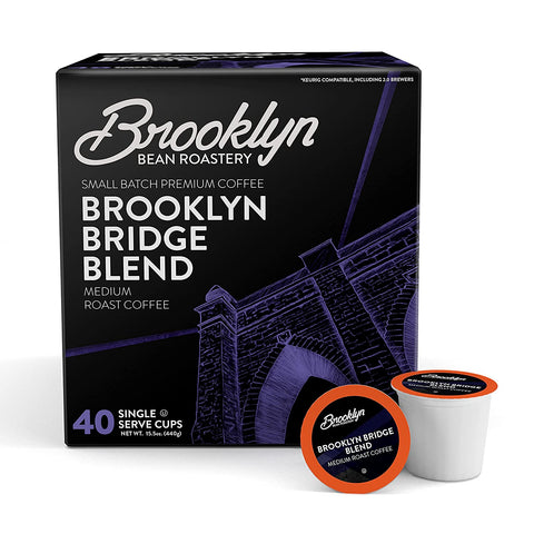 Brooklyn Bean Brooklyn Bridge Blend Single Serve K-Cup® Coffee Pods