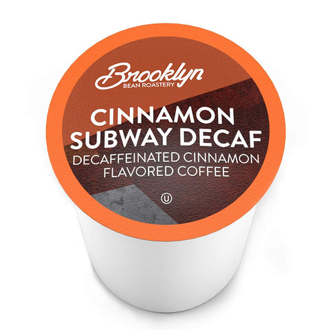 Brooklyn Bean Cinnamon Subway DECAF Single Serve K-Cup® Coffee Pods