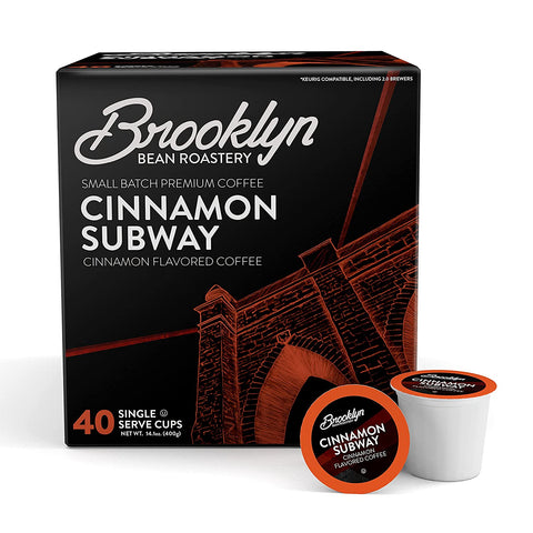 Brooklyn Bean Cinnamon Subway Single Serve K-Cup® Coffee Pods