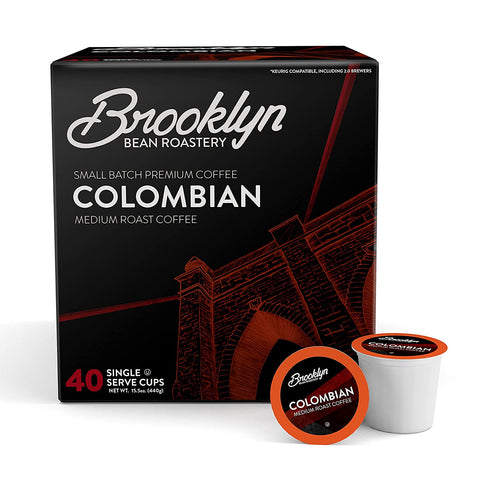 Brooklyn Bean Colombian Single Serve K-Cup® Coffee Pods