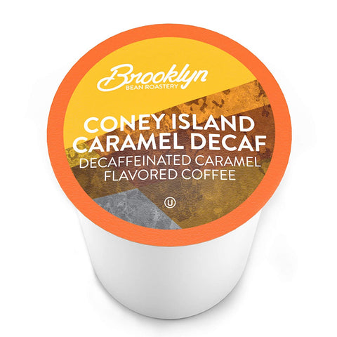 Brooklyn Bean Coney Island Caramel Decaf Single Serve K-Cup® Coffee Pods