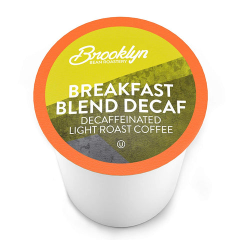 Brooklyn Bean Breakfast Blend Decaf Single Serve K-Cup® Coffee Pods