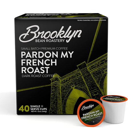 Brooklyn Bean French Roast Single Serve K-Cup® Coffee Pods