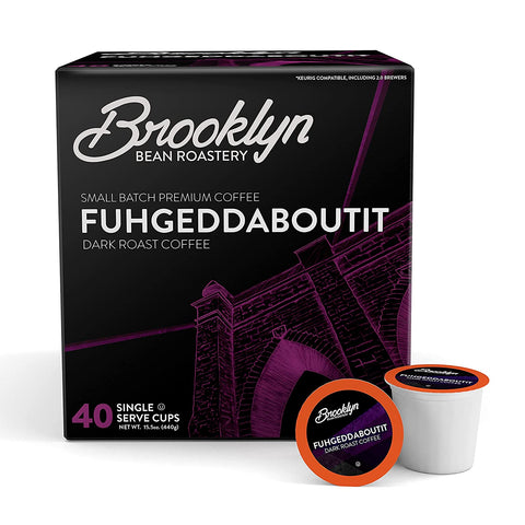 Brooklyn Bean Fuhgeddaboutit Single Serve K-Cup® Coffee Pods